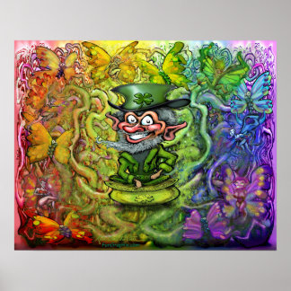 Póster La magia del arcoiris de St. Patrick