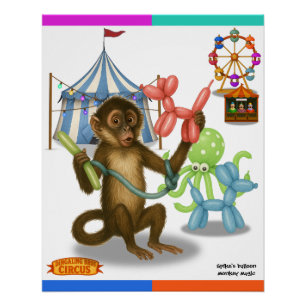 Póster La magia del mono globo de Spike