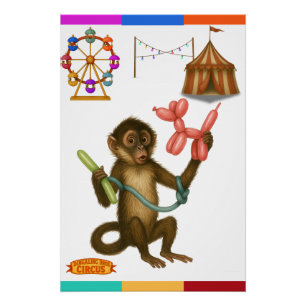 Póster La magia del mono globo de Spike