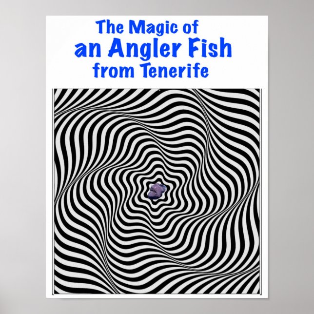 Póster La magia del pez ángel de Tenerife, Poster (Frente)