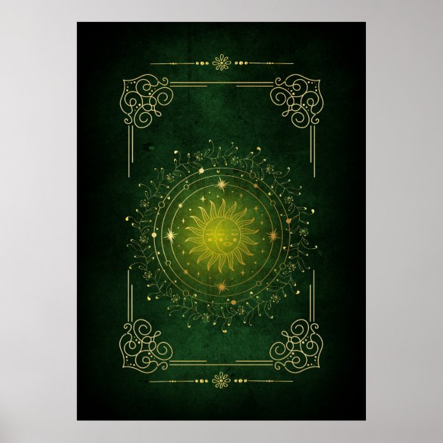 Póster La magia del sol y la luna (Frente)