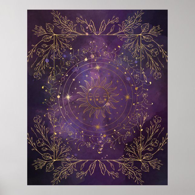 Póster La magia del sol y la luna (Frente)