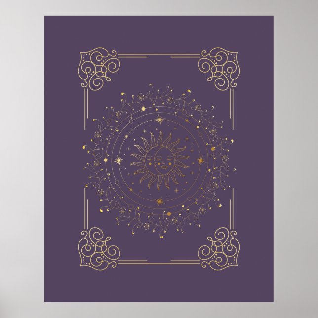 Póster La magia del sol y la luna (Frente)