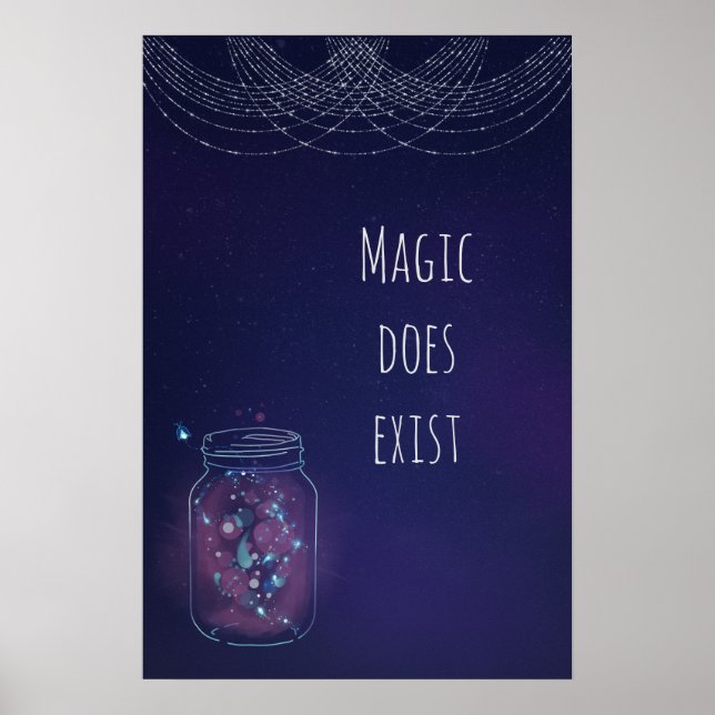 Póster La magia existe FireFly Jar (Frente)