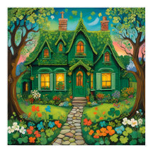 La magnífica casa de campo St. Patrick's Day Woodl