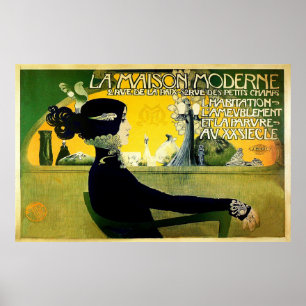 Póster La Maison Moderne - Art Nouveau