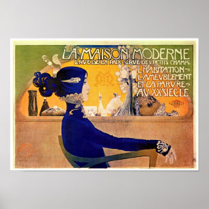 Póster La Maison Moderne (la casa moderna) - Orazi