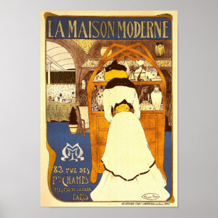 Póster La Maison Moderne, Maurice Biais