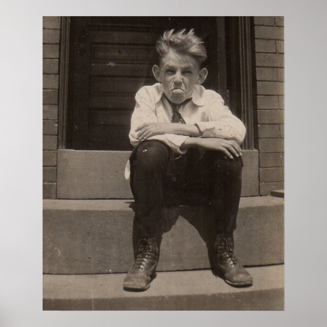 Póster la mala actitud (Frente)