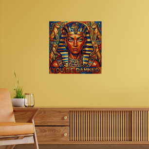 Póster La maldición de Cleopatra