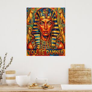 Póster La maldición de Cleopatra