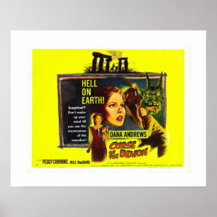 Póster La maldición del demonio