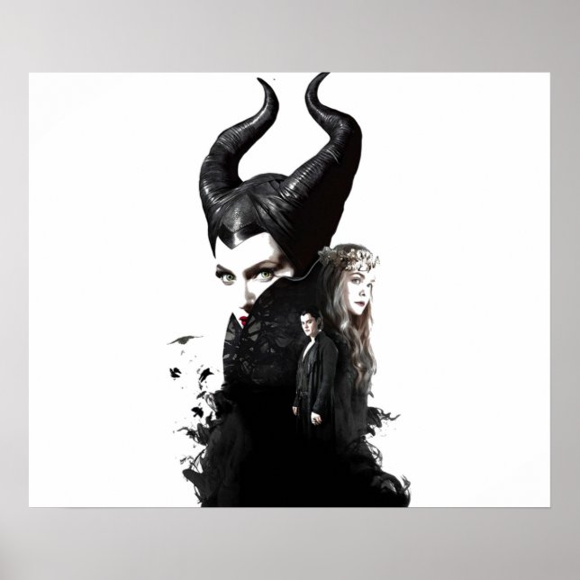 Póster La malévola Merch Premium (Frente)