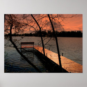 Póster La mañana dora el poster del cielo