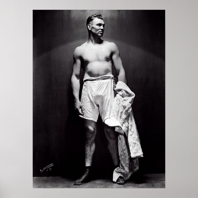 Póster LA MANASSA MAULER - JACK DEMPSEY c. 1920 (Frente)