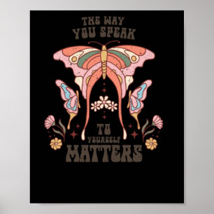 Póster La Manera En Que Hablas Contigo Mismo