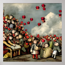 Póster La manía de los tulipanes - la explosión de la bur