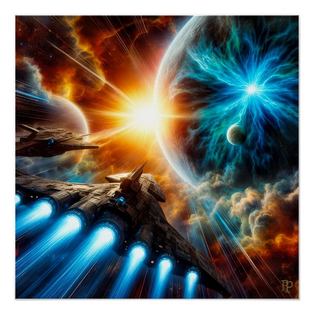 Póster La maniobra de Slipstream (Anverso)