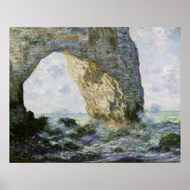 Póster La manipulación de Claude Monet (Frente)