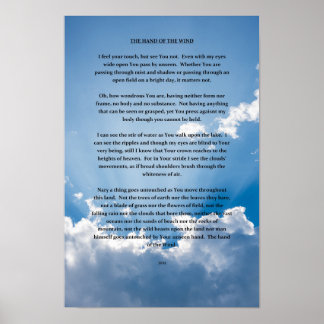 PÓSTER LA MANO DEL VIENTO