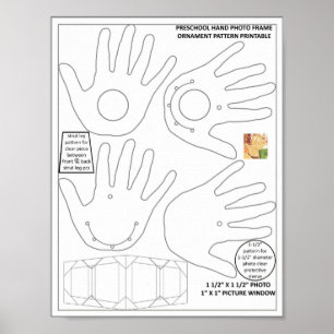 Póster La mano hizo que la tarjeta de lugar de la etiquet