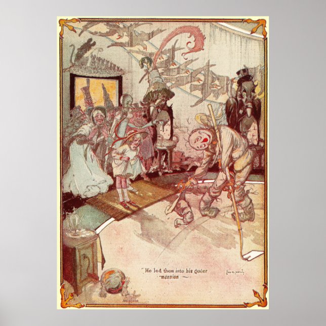 Póster La mansión homosexual de Scarecrow (Frente)