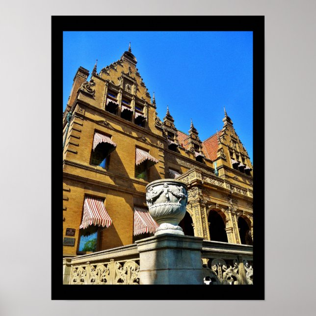 Póster La mansión Pabst (Frente)