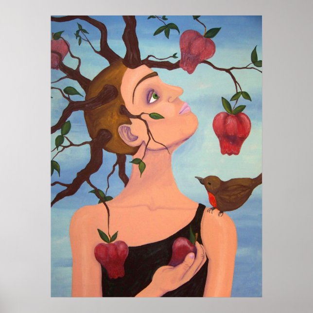 Póster la manzana nunca cae lejos (Frente)