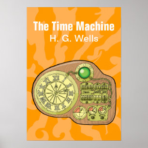 Póster La máquina de tiempo - H.G. Wells