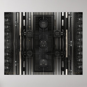 Póster La máquina del Edén