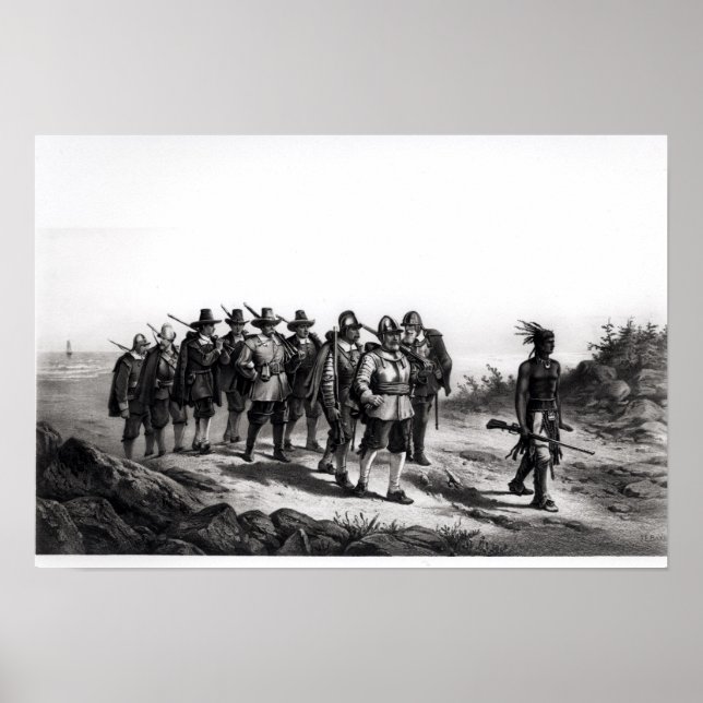 Póster La Marcha de las Millas Standish (Frente)