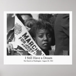 Póster La marcha en Washington 1963