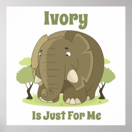 Póster La marfil es sólo para mí