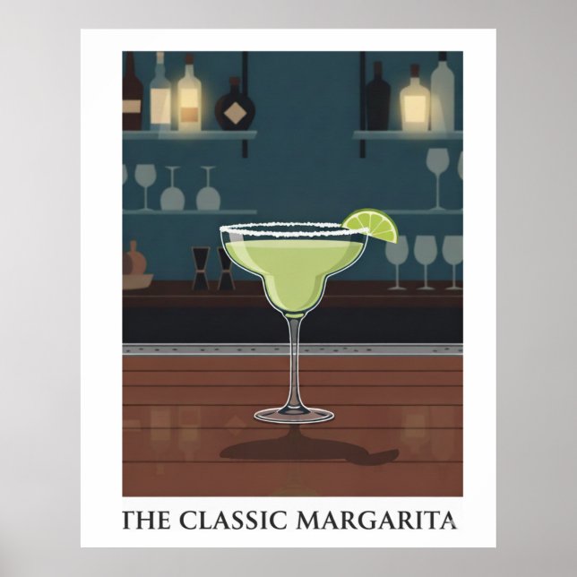 Póster La Margarita clásica (Frente)