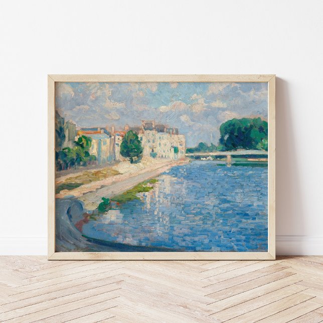 Póster La Marne à Lagny | Henri Lebasque (Subido por el creador)