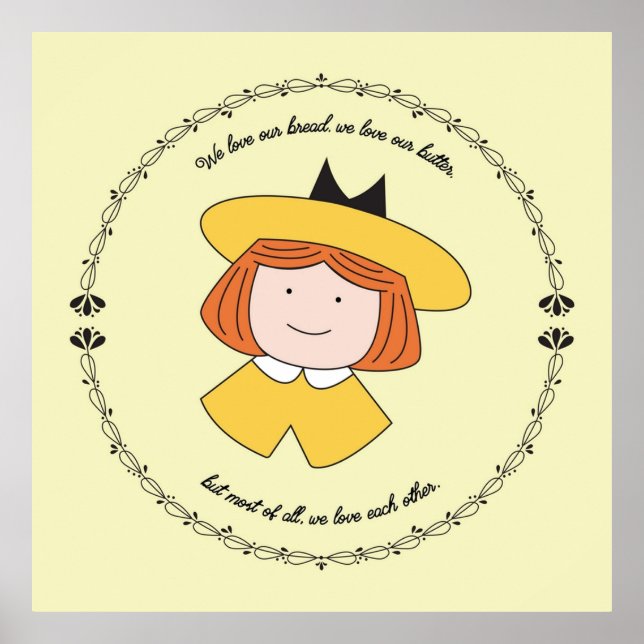 Póster La más pequeña fue Madeline (Frente)
