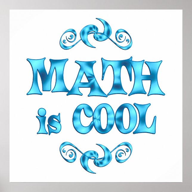 Póster La matemática es Guay (Frente)