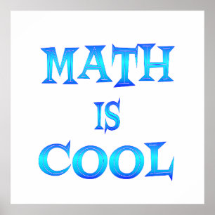 Póster La matemática es Guay