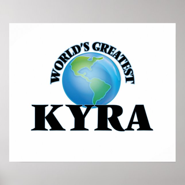 Póster La mayor Kyra del mundo (Frente)
