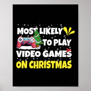 Póster La Mayoría De Las Probabilidades De Jugar Videojue