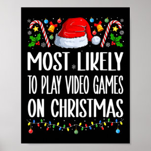 Póster La Mayoría De Las Probabilidades De Jugar Videojue