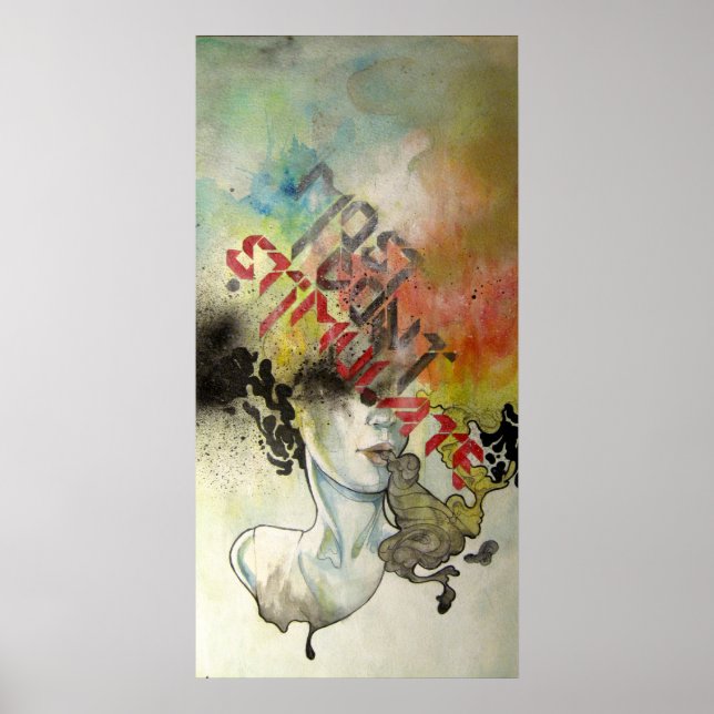 Póster La mayoría no estimula (Frente)