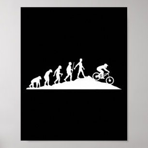 Póster La mejor bicicleta de descenso para hombres y muje