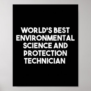 Póster La Mejor Ciencia Ambiental Y