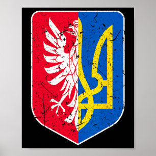 Póster La Mejor Dna Pulir Ucraniano Polonia Ucrania Bande
