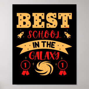 Póster LA MEJOR ESCUELA DE LA GALAXIA graciosa linda