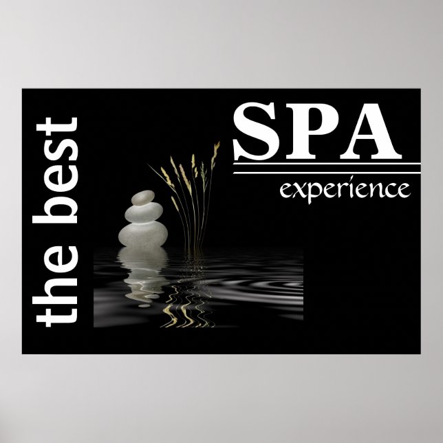 Póster La mejor experiencia de spa (Frente)