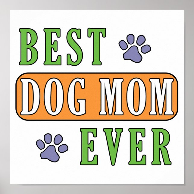 Póster La mejor mamá del perro (Frente)