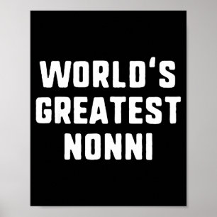 Póster La mejor nonni divertida familia del mundo La mejo