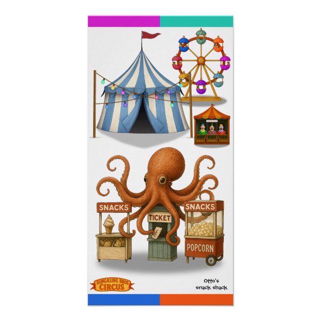Póster La merendería de Otto (Anverso)